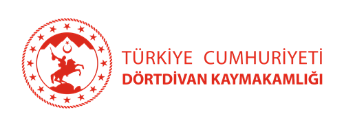 Dörtdivan Kaymakamlığı Kırmızı Logo